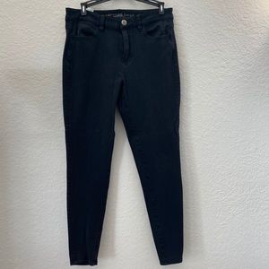 American Eagle Super Stretch Black Jeans